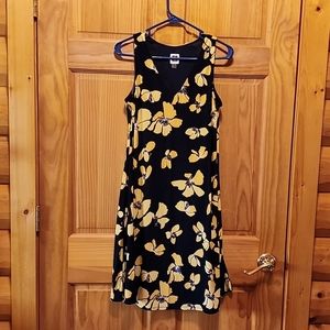 Anne Klein flowered dress.